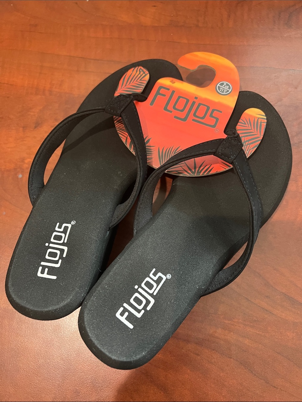 Flojos Olivia Wedge Flip Flop Sandals